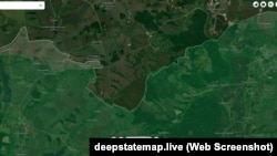 Північ Харківщини на мапі проєкту DeepState на 10 травня