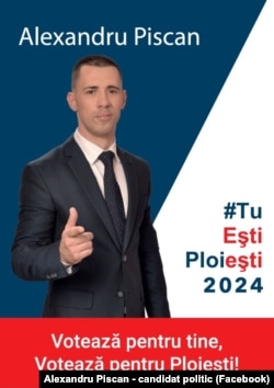 Alexandru Piscan și-a anunțat intenția de a candida la Primăria Ploiești și are și o pagină dedicată de Facebook,