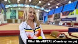 Nadia Comăneci, în timpul interviului acordat Europei Libere România, la Izvorani, lângă București