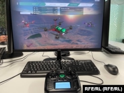 A drone simulation program used by the Octagon course.