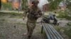 Украинский военный в Волчанске