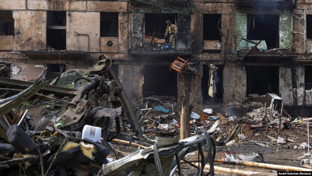 Ілюстраційне фото. Наслідки ракетного удару по Кривому Рогу, Дніпропетровська область, 13 червня 2023 року