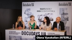 Дискусії про повернення депортованих Росією дітей в рамках 21-го Docudays у Києві