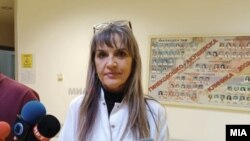 Викторија Јовановска, директорка на Гинеколошкaта клиника во Скопје 