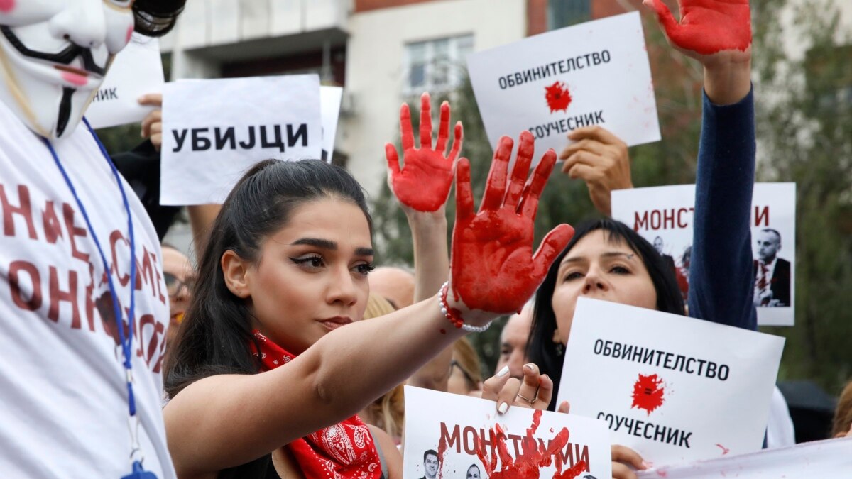 Protesters Demand Action On Cancer Drug Scandal In North Macedonia - Vimarsana News