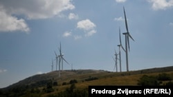 Projekat, između ostalog, podrazumeva izgradnju vetroelektrane kapaciteta 1.500 megavata: na slici vetroelektrana "Ivovik" kod Livna u Bosni i Hercegovini (ilustrativna fotografija)