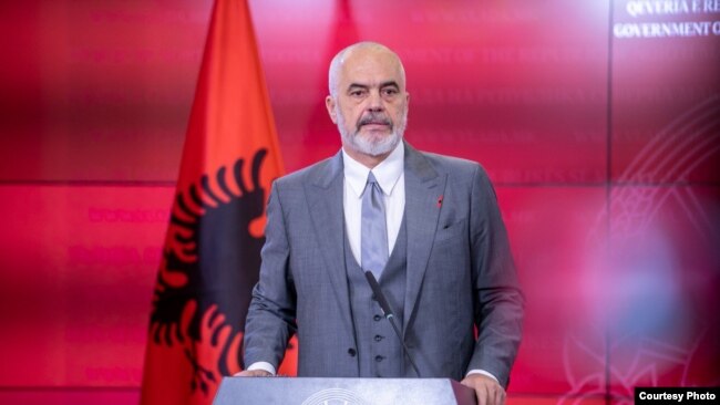 Kryeministri i Shqipërisë, Edi Rama.