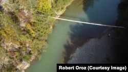 Zagađenje rijeke Neretve u gornjem toku gdje se gradi hidroelektrana, oktobar, 2023.godine.
