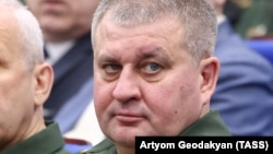  Lieutenant General Vadim Shamarin, a senior military official, is suspected of accepting a bribe of an "especially large amount." (file photo)