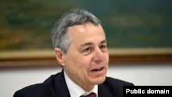 Игнацио Касис, инистер за надворешни работи на Швајцарија, 3 јули 2024 година. 