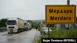 Pikëkalimi kufitar Merdarë nga pjesa serbe. (Fotografi nga arkivi)