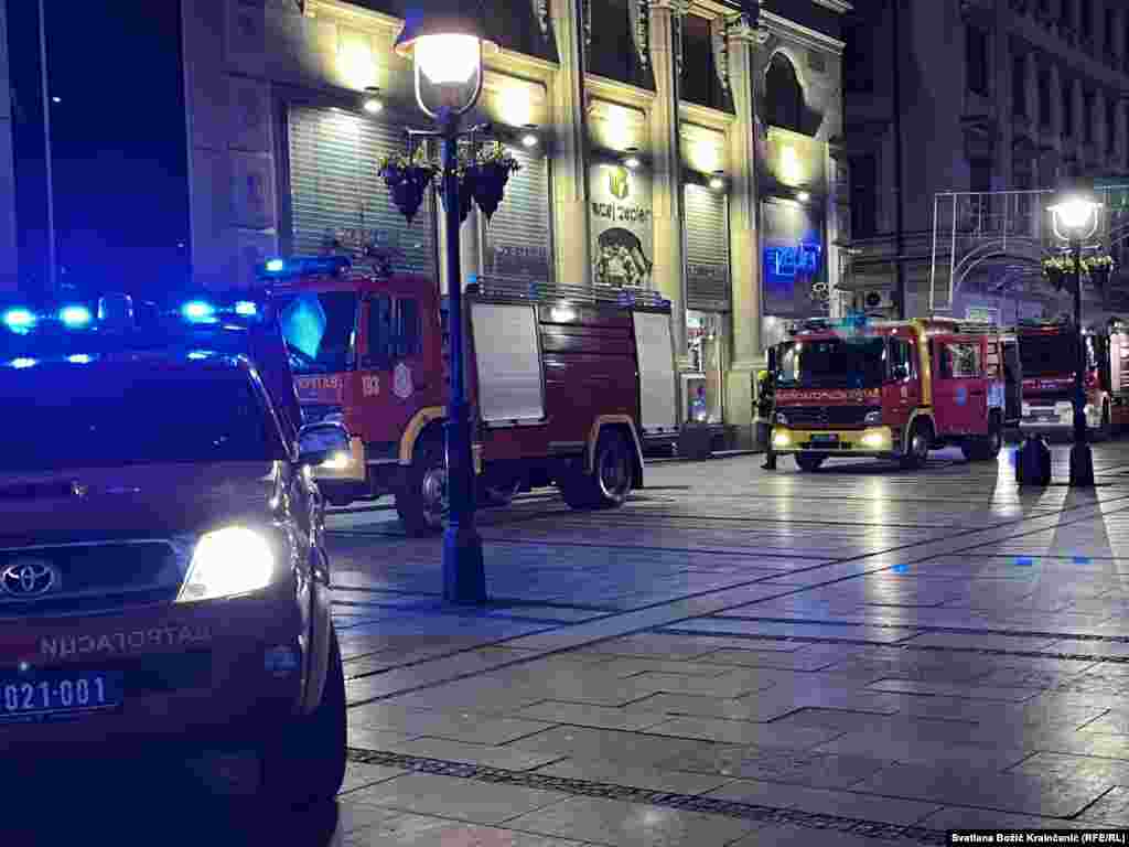 Dan nakon požara u Kineskom tržnom centru vatra je gorela i u zgradi jedne od najprometnijih ulica u centru Beograda,&nbsp;