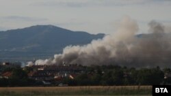 Elin Pelin fire, explosion, Bulgaria