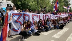 Na protestima na severu Kosova i osnovci