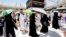 مراسم حج در گرمای بالای ۴۰ درجه عربستان سعودی آغاز شد