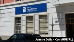 Albania: Headquarters of Democratic Party.