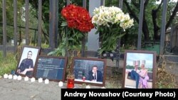 Акция памяти Алексея Навального в Ереване, 4 июня 2024 года