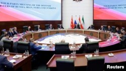  Ռուսաստանի, Սիրիայի, Թուրքիայի և Իրանի արտգործնախարարների հանդիպումը Մոսկվայում, 25-ը ապրիլի, 2023թ․