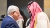 Predsjednik Palestinske uprave Mahmud Abas i prijestolonasljednik Saudijske Arabije Mohamed bin Salman, april 2018.