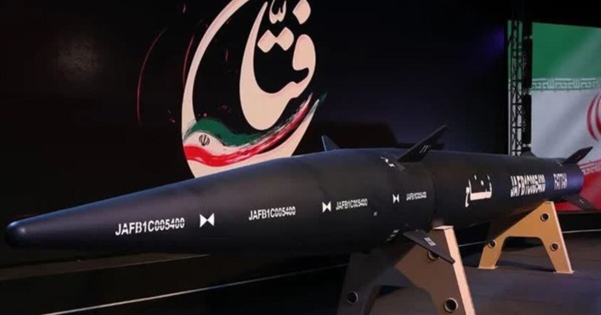 Iran Showcases What It Says Is First Hypersonic Missile