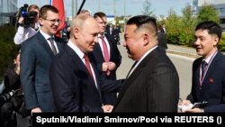 Встреча Путина и Ким Чен Ына