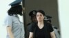 Armenia - Gayane Hakobian is brought into a courtroom in Yerevan, June 5, 2023.