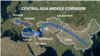 The Middle Corridor is a trade route between China and the West via the Caspian Sea