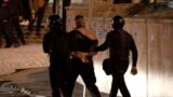 WATCH: Georgian Riot Police Use Pepper Spray, Detain Protesters