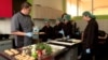Cooking with students with disabilities, аt the state high school for rehabilitation and education "St. Naum Ohridski" in Skopje