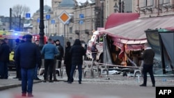Взрыв в кафе в Петербурге, 2 апреля 2023 года