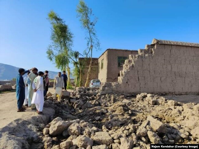 تخریبات ناشی از طوفان و سیلاب در ننگرهار