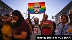 Crowds gathered on August 7 and 8 in Bulgaria's capital, Sofia, to protest the amendment banning the "propaganda, promotion, or incitement" of "ideas and views related to nontraditional sexual orientation."