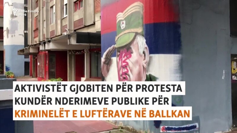 Ndëshkime për protestuesit kundër glorifikimit të kriminelëve të luftërave në Ballkan