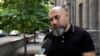 Armenia - Opposition activist Karapet Poghosian speaks to RFE/RL in Gyumri, July 10, 2023