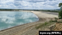Плотина Белогорского водохранилища – Крым, май 2024 года