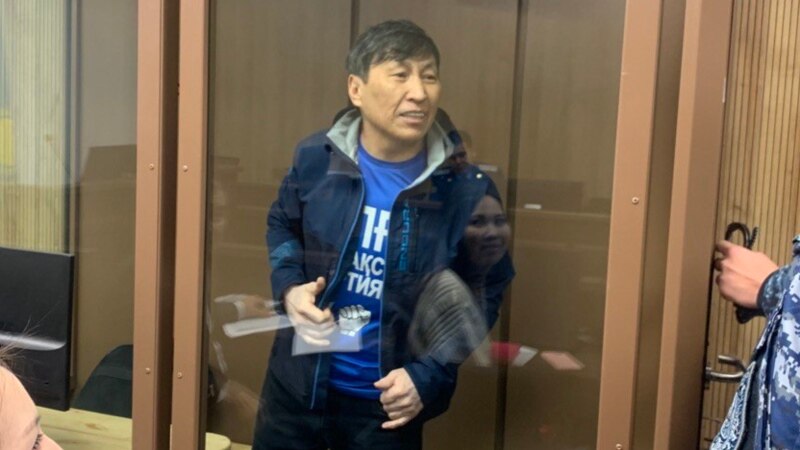 Kazakh Opposition Leader Continues Hunger Strike In Jail To Demand Open Trial