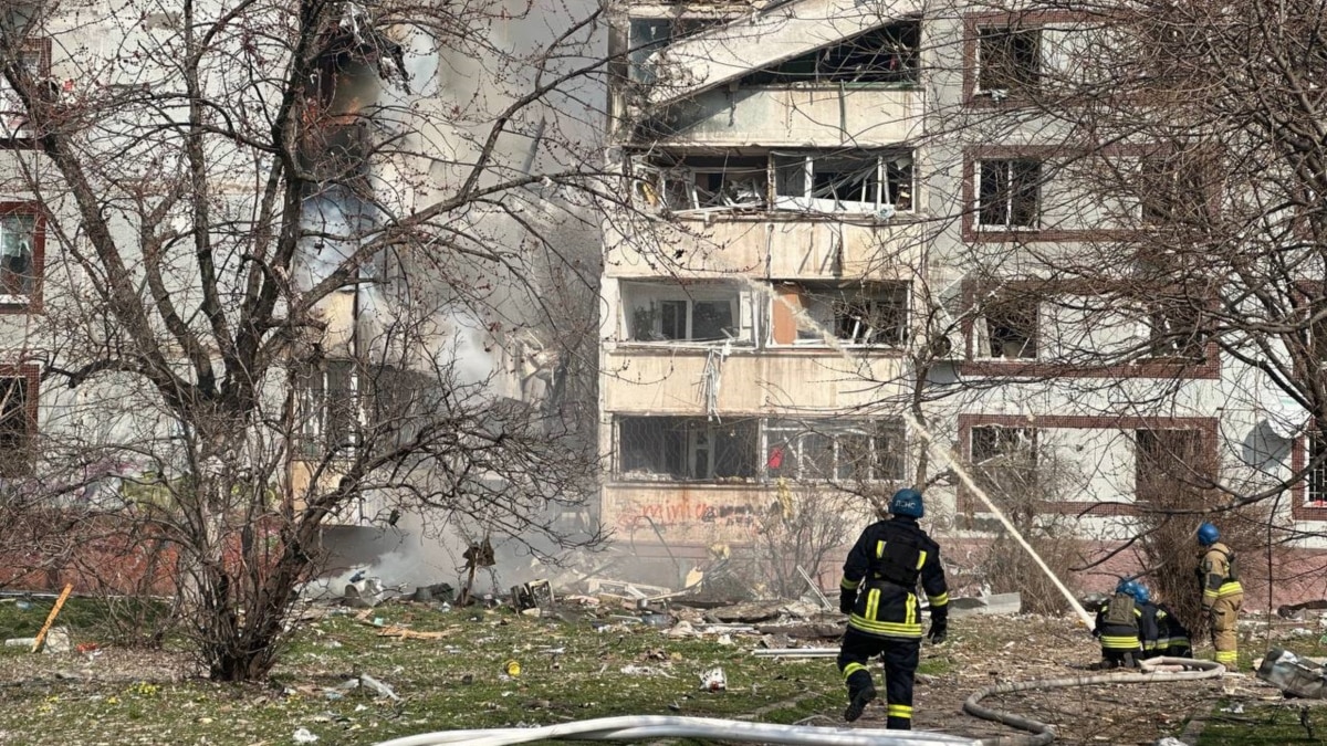 Wave Of Air Strikes On Ukrainian Cities Kills At Least Nine People