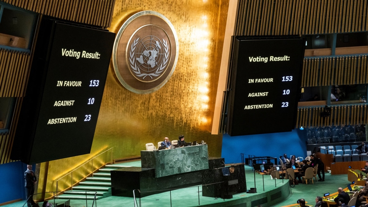 ООН голосуватиме за резолюцію, яка надасть Палестині нові права та відновить її заявку на членство в ООН