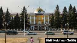 Хурал представителей города Кызыла, Республика Тыва, РФ. Архивное фото