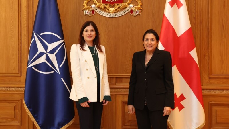 სალომე ზურაბიშვილი შეხვდა NATO-ს გენერალური მდივნის სპეციალურ წარმომადგენელს