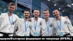  Мъжкият тим по таекуондо от България също завоюва шампионска купа на международното състезание. 