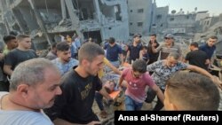 Evakuacija osoba iz izbjegličkog kampa Jabalia, 31. oktobra 2023.