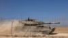 Një tanke izraelite në afërsi të kufirit me Rripin e Gazës, 20 tetor 2023.