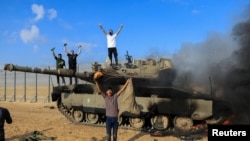7 oktyabr, İsrail-Qəzza sərhədi REUTERS/Yasser Qudih