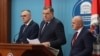 Presidenti i Republikës Sërpska, Millorad Dodik (në mes)