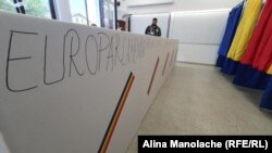 9 iunie 2024, alegeri locale și europarlamentare în România. Secție de vot din sectorul 3, București.