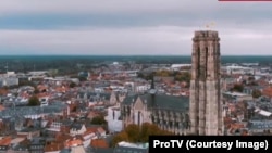 Fotografie a orașului Mechelen. Belgia.