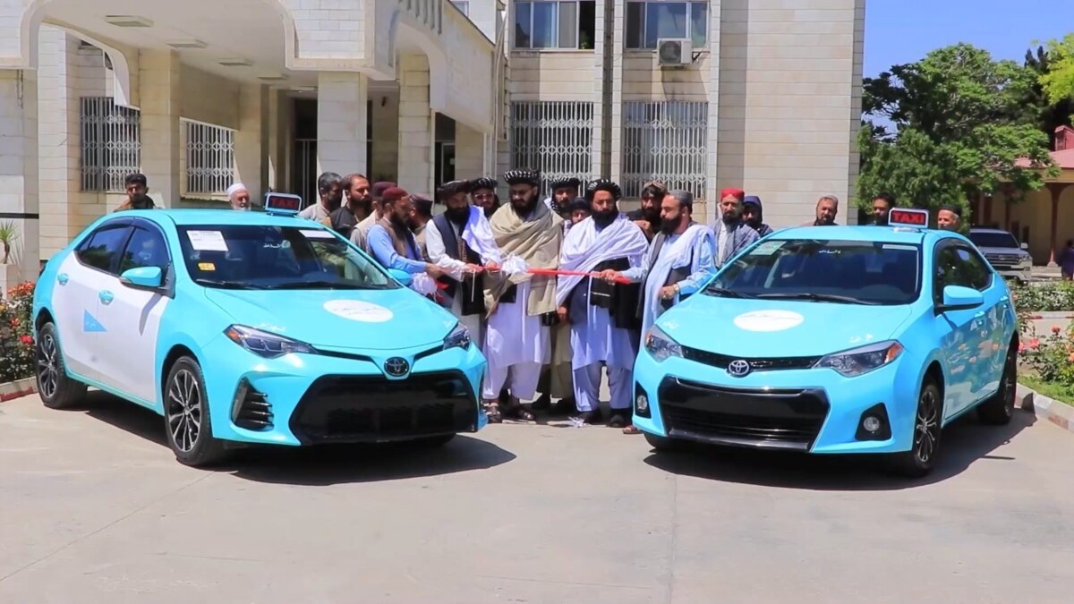 Taliban Turquoise Taxi Rule Has Kabul Cabbies Seeing Red