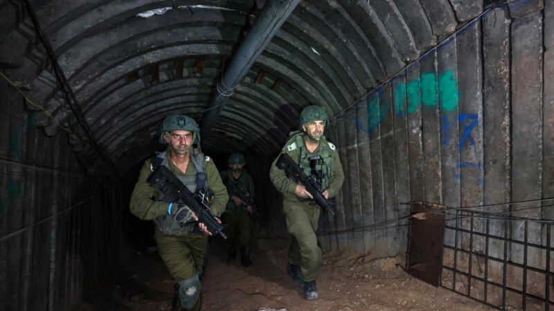 Ізраіль заявіў, што выявіў самы вялікі тунэль ХАМАС. Па ім можа праехаць невялікае аўто