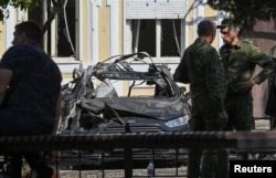 Взрыв беспилотника в Ростове-на-Дону, сентябрь 2023 года